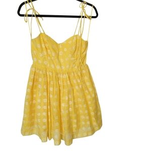 Lulu's Sunny Yellow Mini Dress